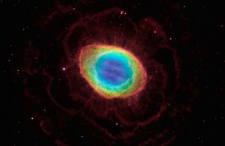 Imatge de la nebulosa de l'Anell