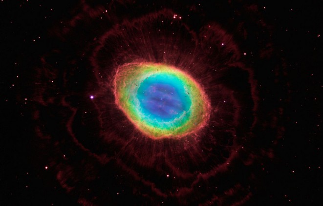 Imatge de la nebulosa de l'Anell