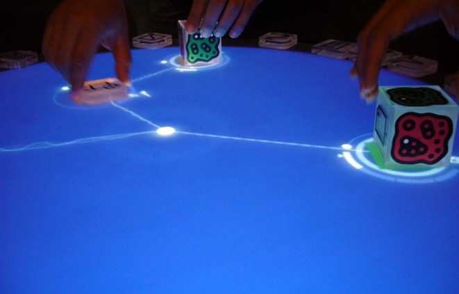 Imatge d'un reactable