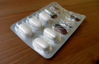 Imatge de pastilla i pastilles en envoltori