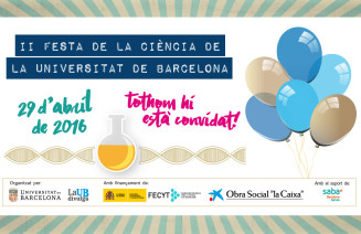 Cartell de la Festa de la Ciència UB