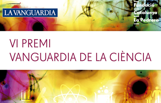 cartell del Premi Vanguardia de la Ciència