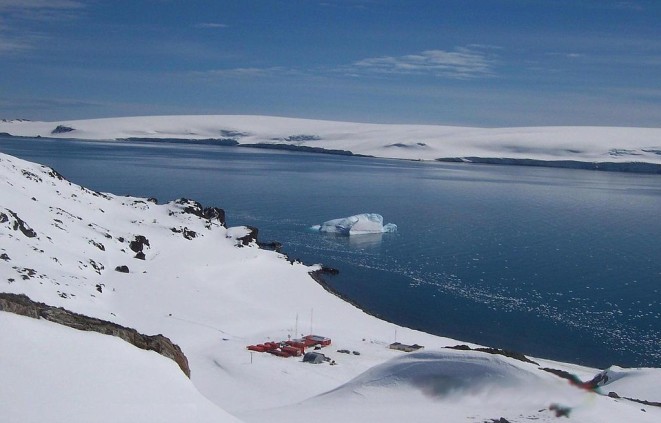 Imatge de la base antàrtica des d'on es fa ciència a l'antàrtida