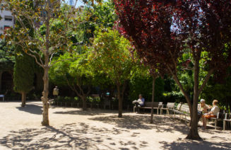 Imatge d'un jardí del Eixample esquerra