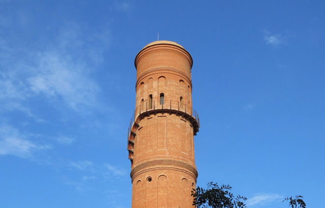 Imatge de la Torre de les Aigües del Besós, a Selva de Mar