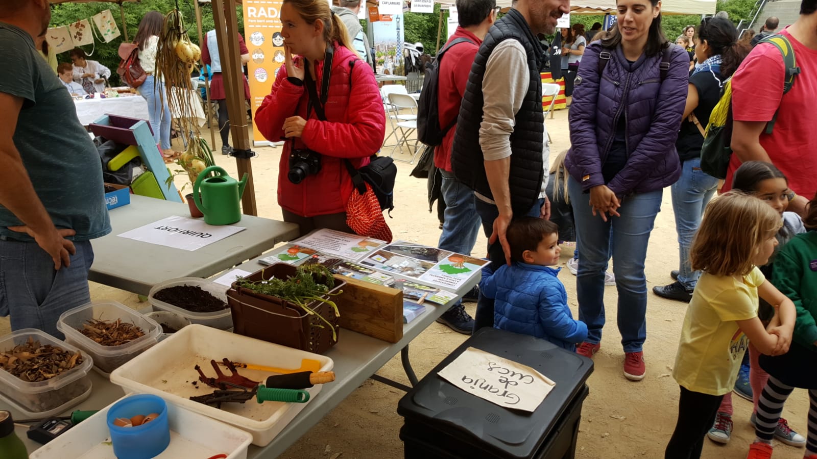 Punt informatiu de compostatge comunitari