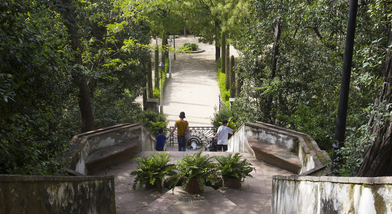 Camins d'aigua: Muntanya de Montjuïc