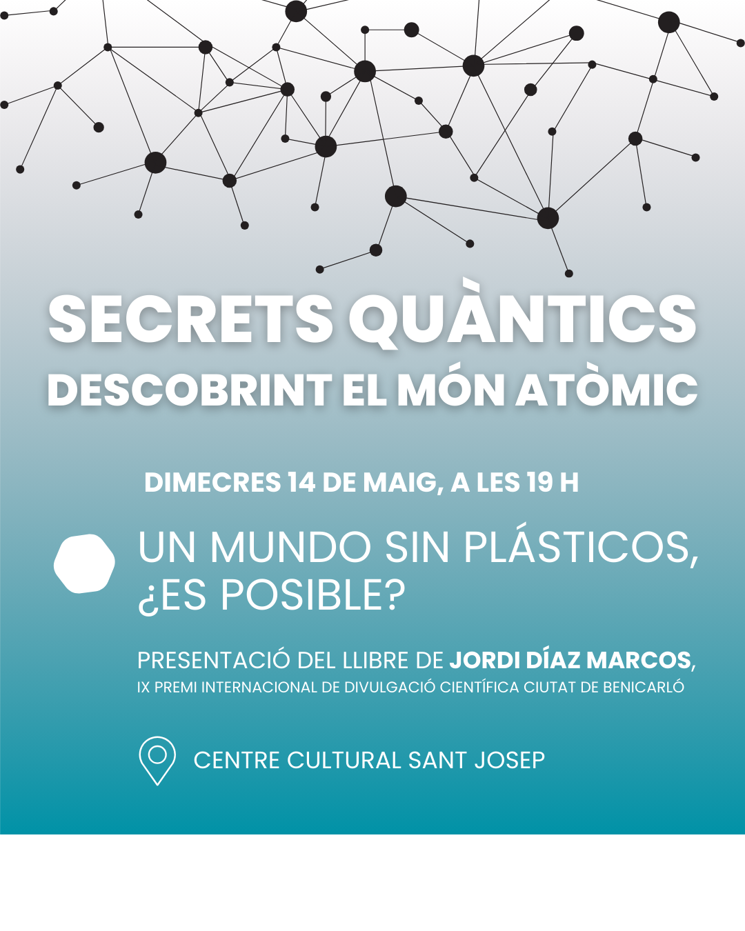 Presentació de llibre  "Un mundo sin plásticos, ¿es posible?" de Jordi Díaz Marcos