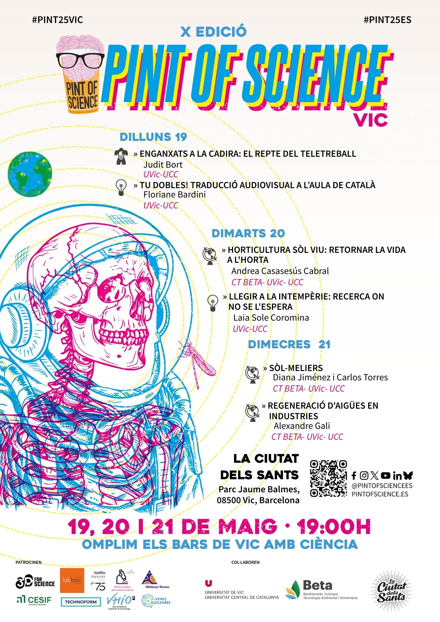 Pint of Science Vic. Tu dobles! Traducció audiovisual a l’aula de català
