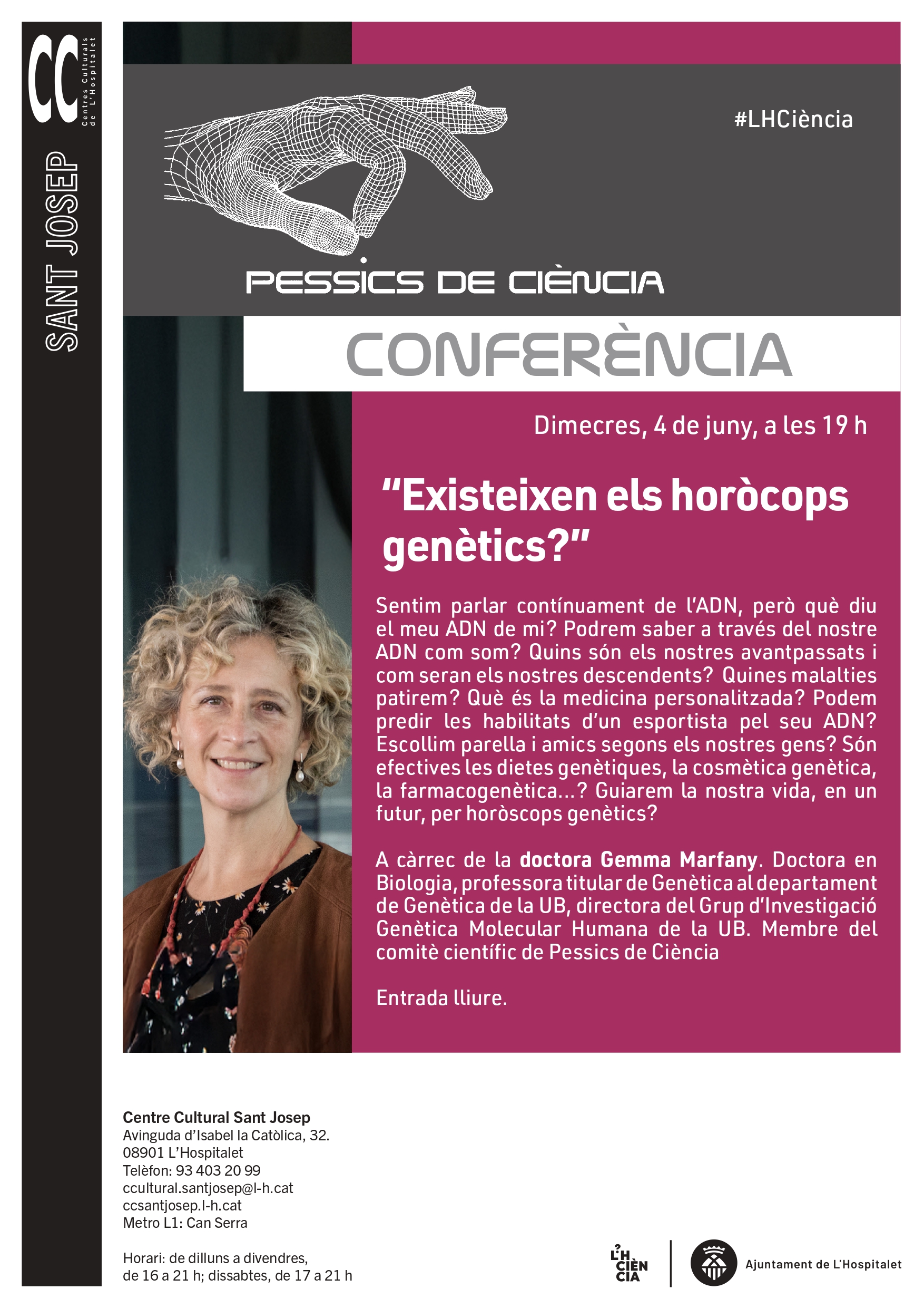 Conferència “Existeixen els horòscops genètics?”