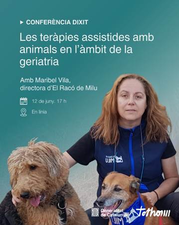 Les teràpies assistides amb animals en l'àmbit de la geriatria