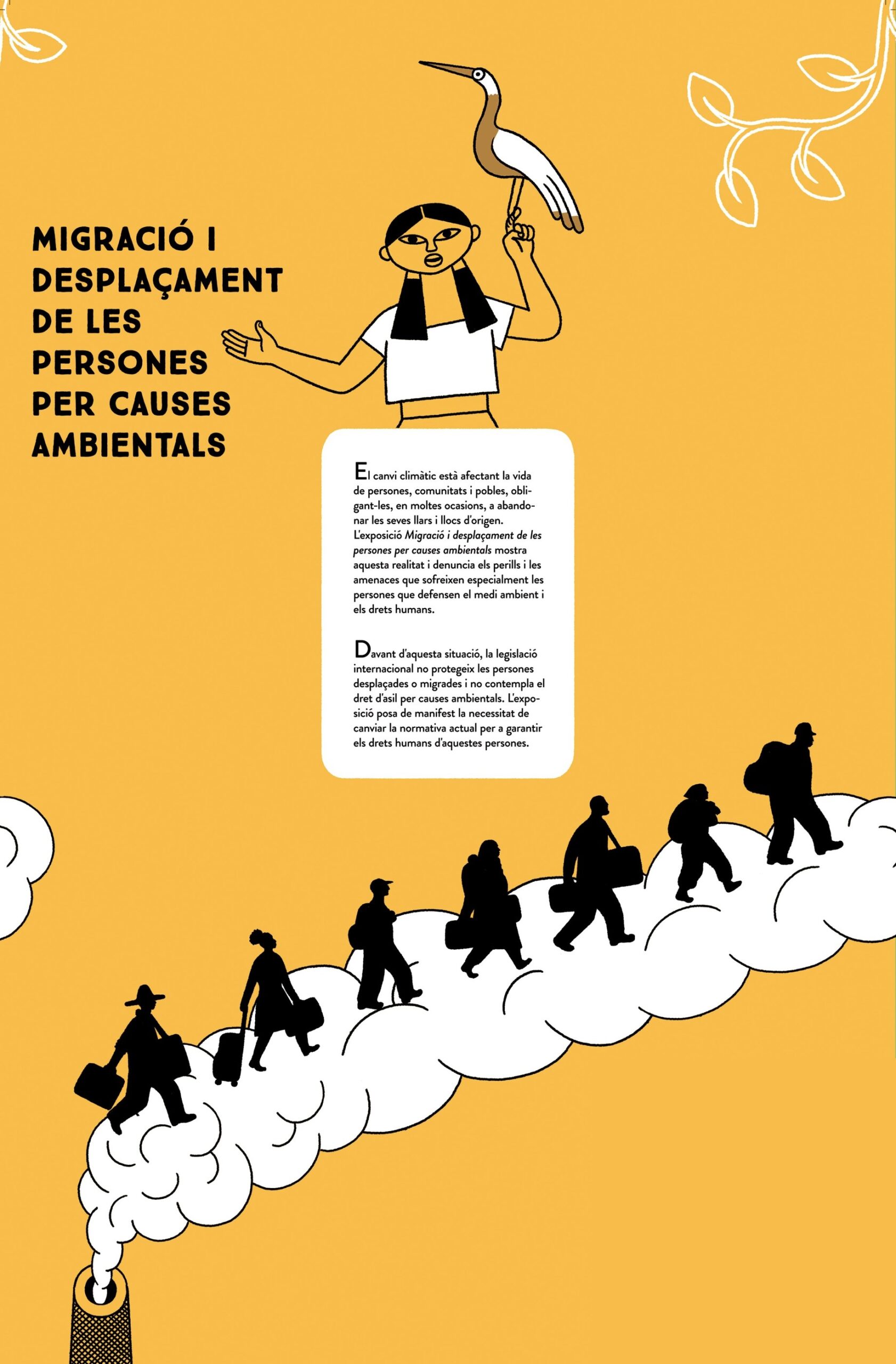 Exposició: Migració i desplaçament de les persones per causes ambientals