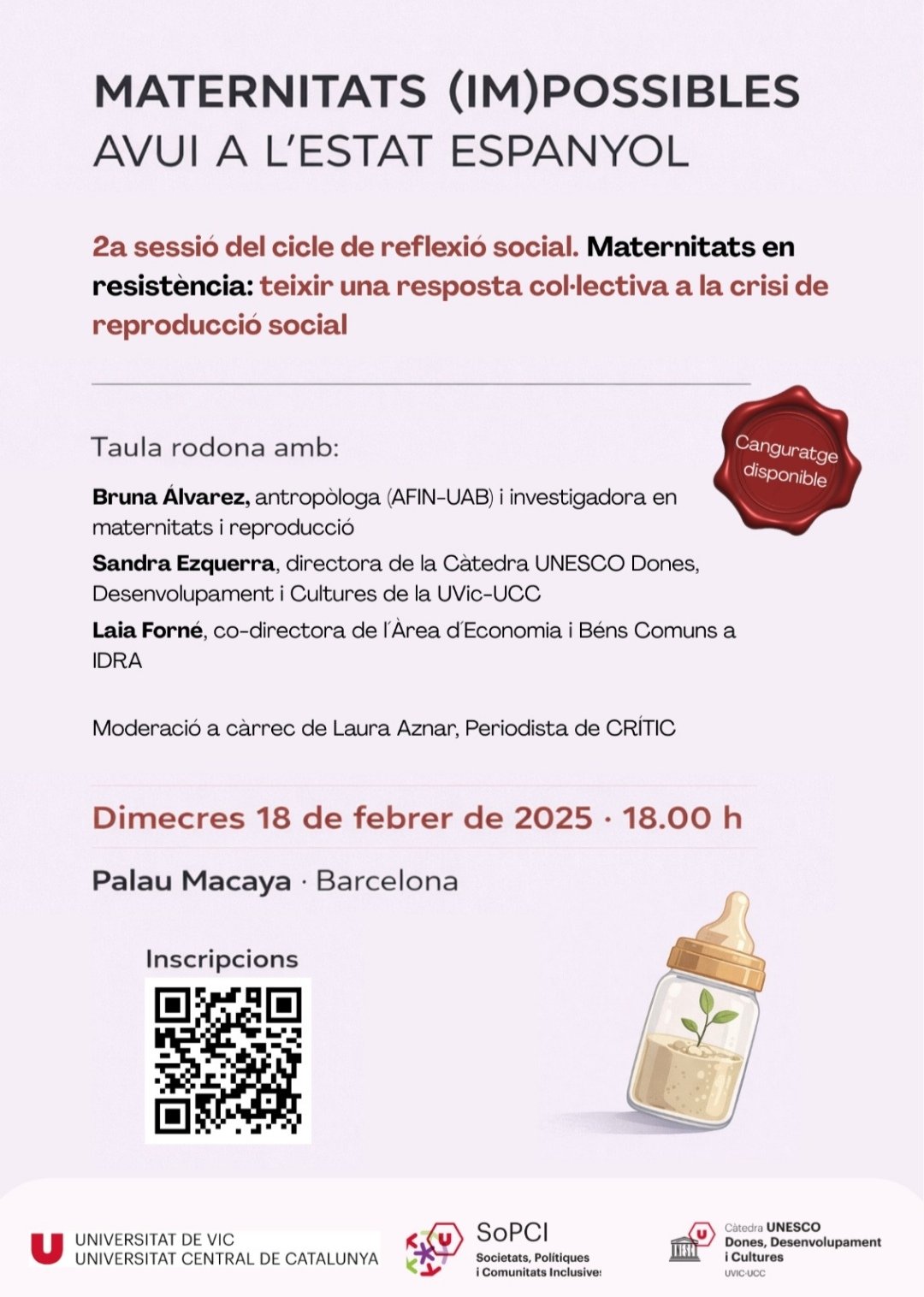 Maternitats (im)possibles avui a l'estat espanyol