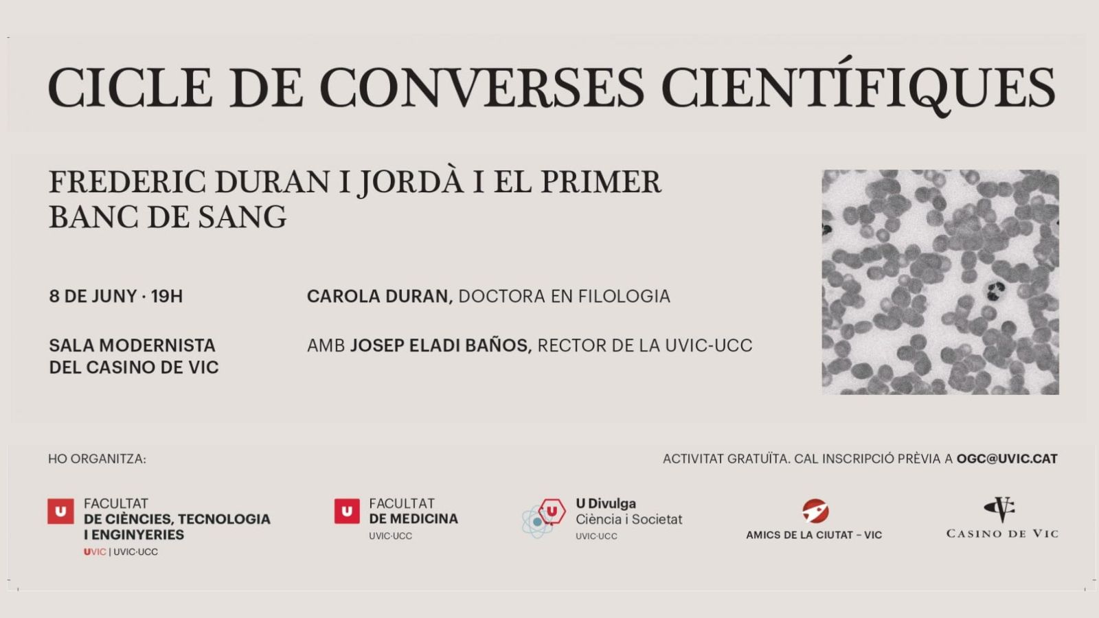 Frederic Duran i Jordà i el primer Banc de Sang