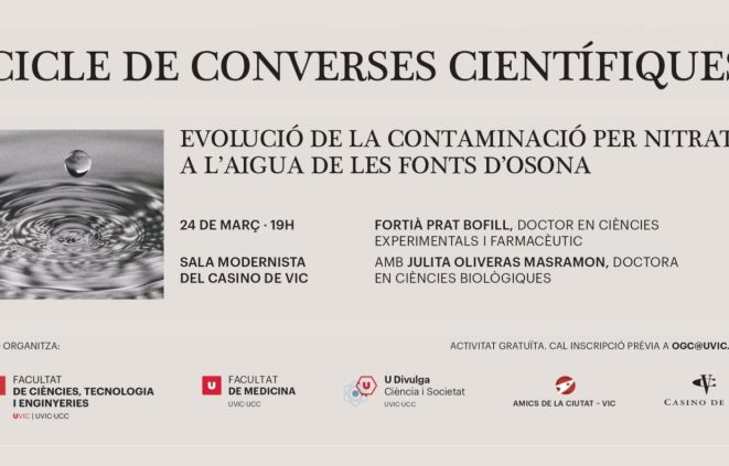 Evolució de la contaminació per nitrats a l’aigua de les fonts d’Osona