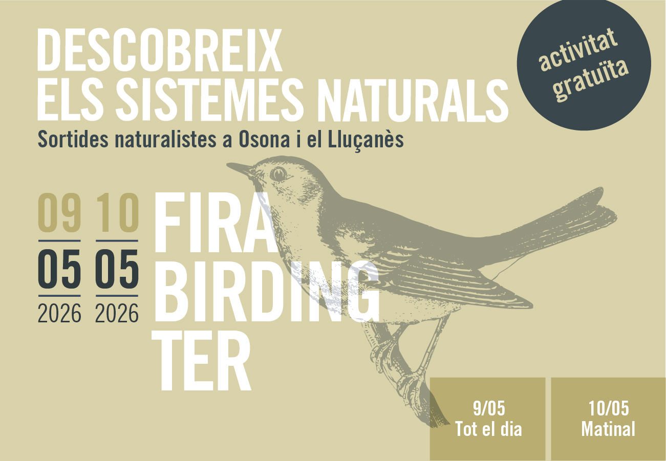 Fira Birding Ter. Sortides naturalistes 2026